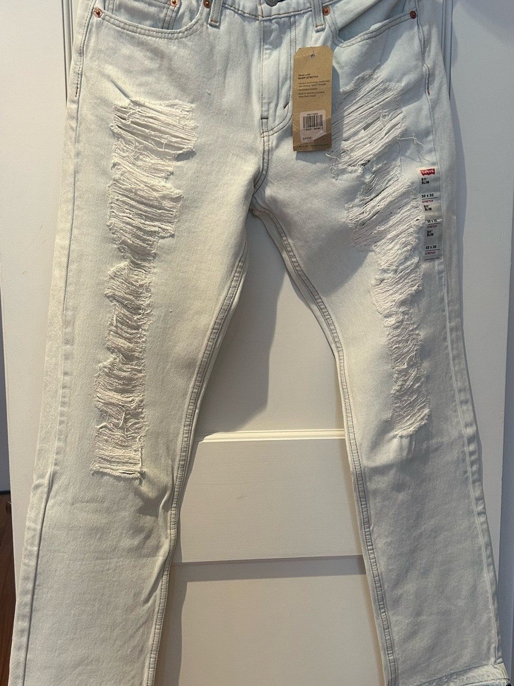 Levi's 511 Slim Distressed Jeansu 32x32